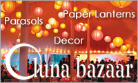Paper Lanterns from Luna Bazaar