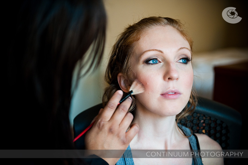 gorgeous fairskinned blue eyed bride