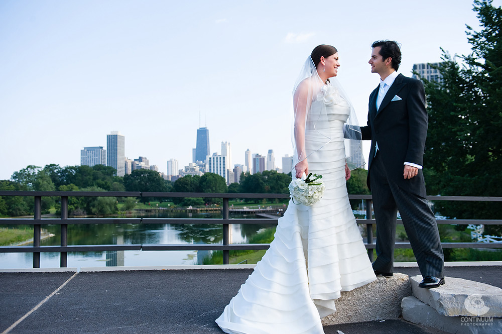 lincoln park wedding portraits