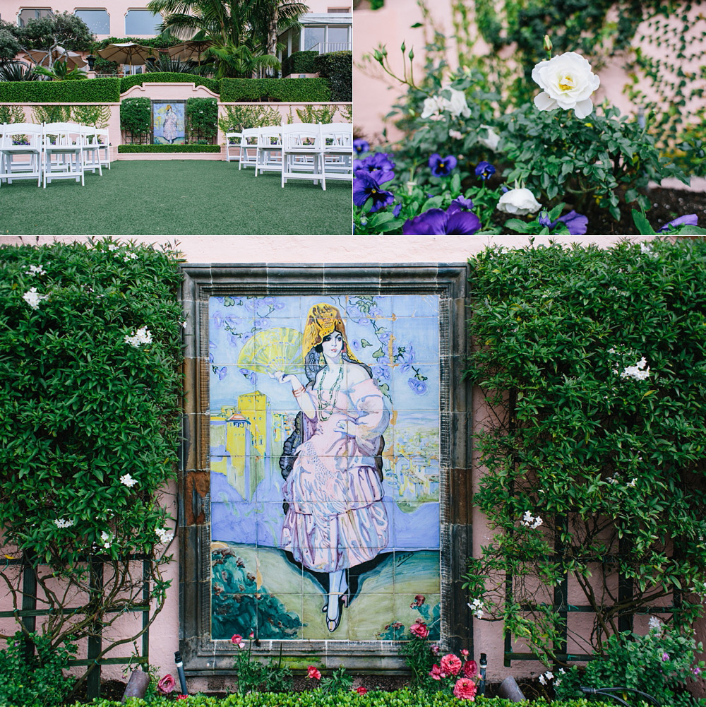 La Valencia Hotel Wedding 13