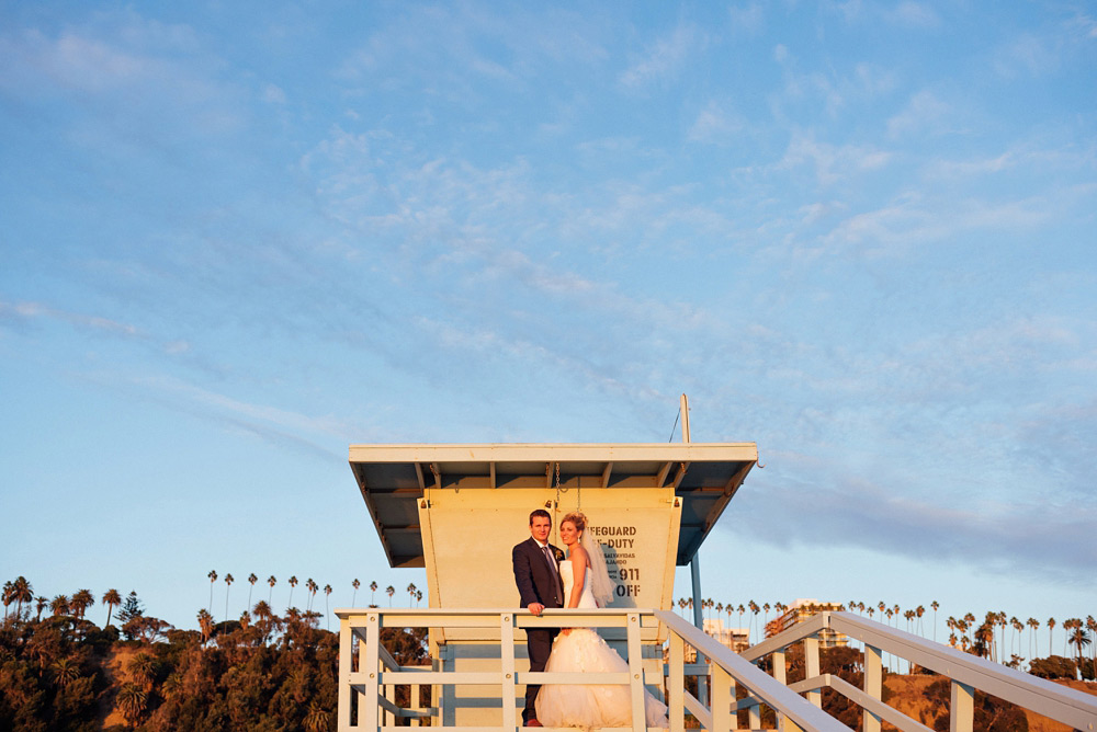 intimate santa monica beach wedding 53